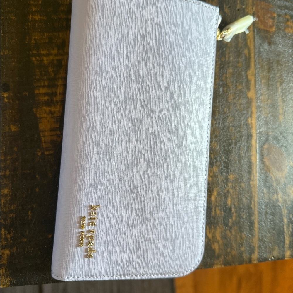 Kate Spade Lavender Zip Wallet